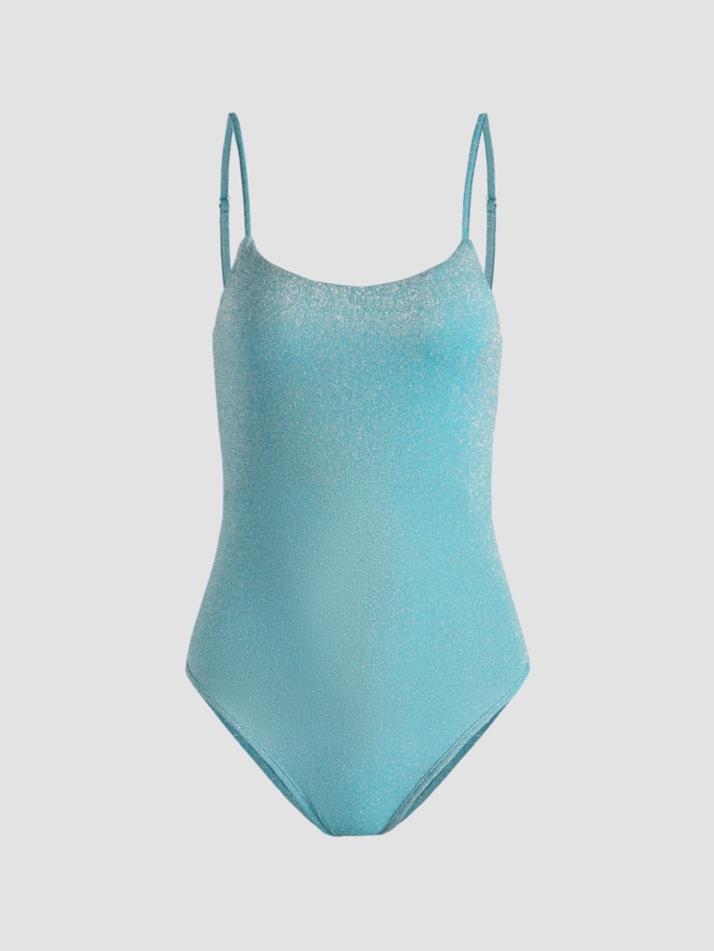 Shimmery Light Blue Bodysuit